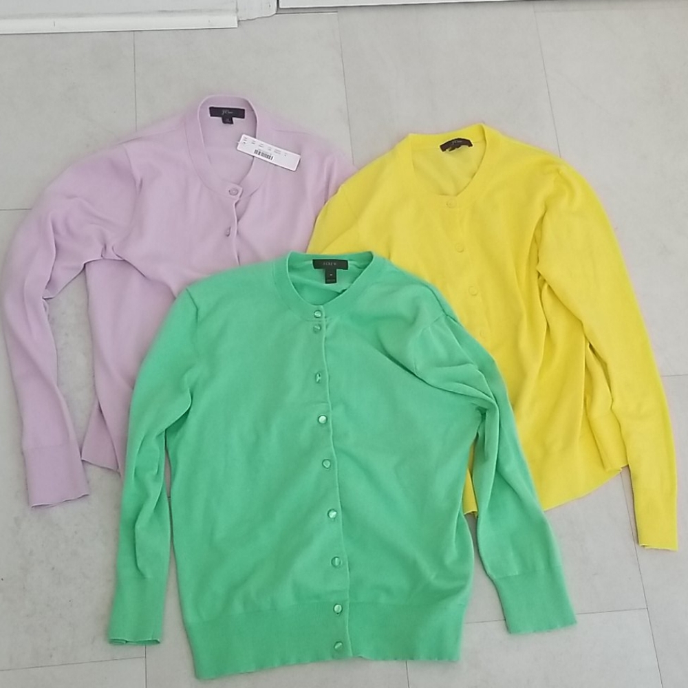 J.Crew Cardigans Bundle- Size Medium